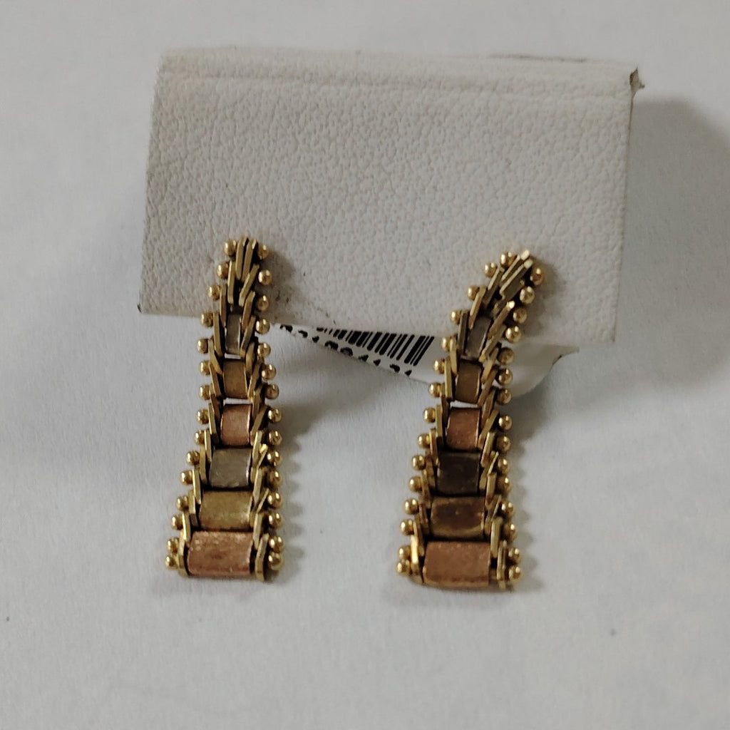 ARETES PAR ORO 14 K 2.8 GRMS (SEMINUEVO)