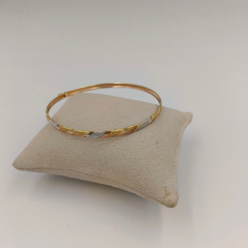 PULSERA RIGIDA ORO 14 K 4.7 GRMS (SEMINUEVO)