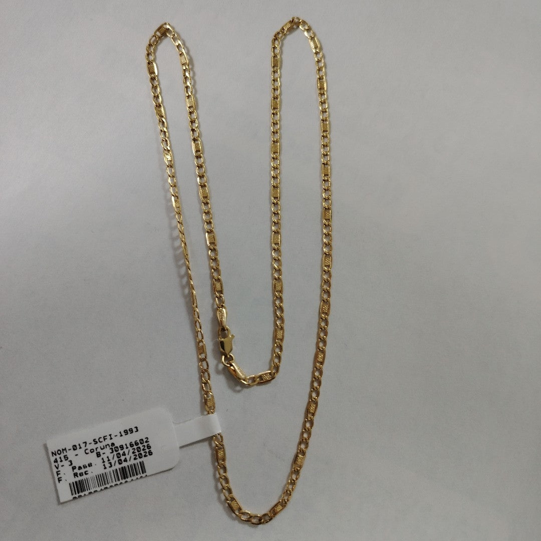 CADENA ORO 14 K 2.7 GRMS (SEMINUEVO)