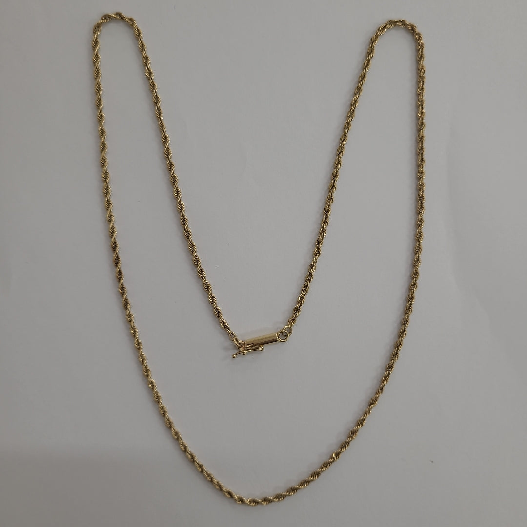 CADENA ORO 14 K 7.5 GRMS (SEMINUEVO)