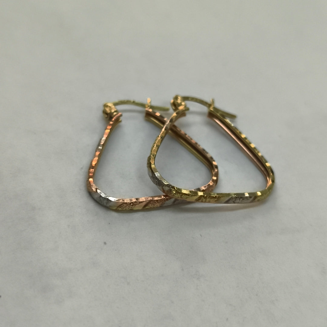 ARETES PAR ORO 10 K 2.2 GRMS (SEMINUEVO)