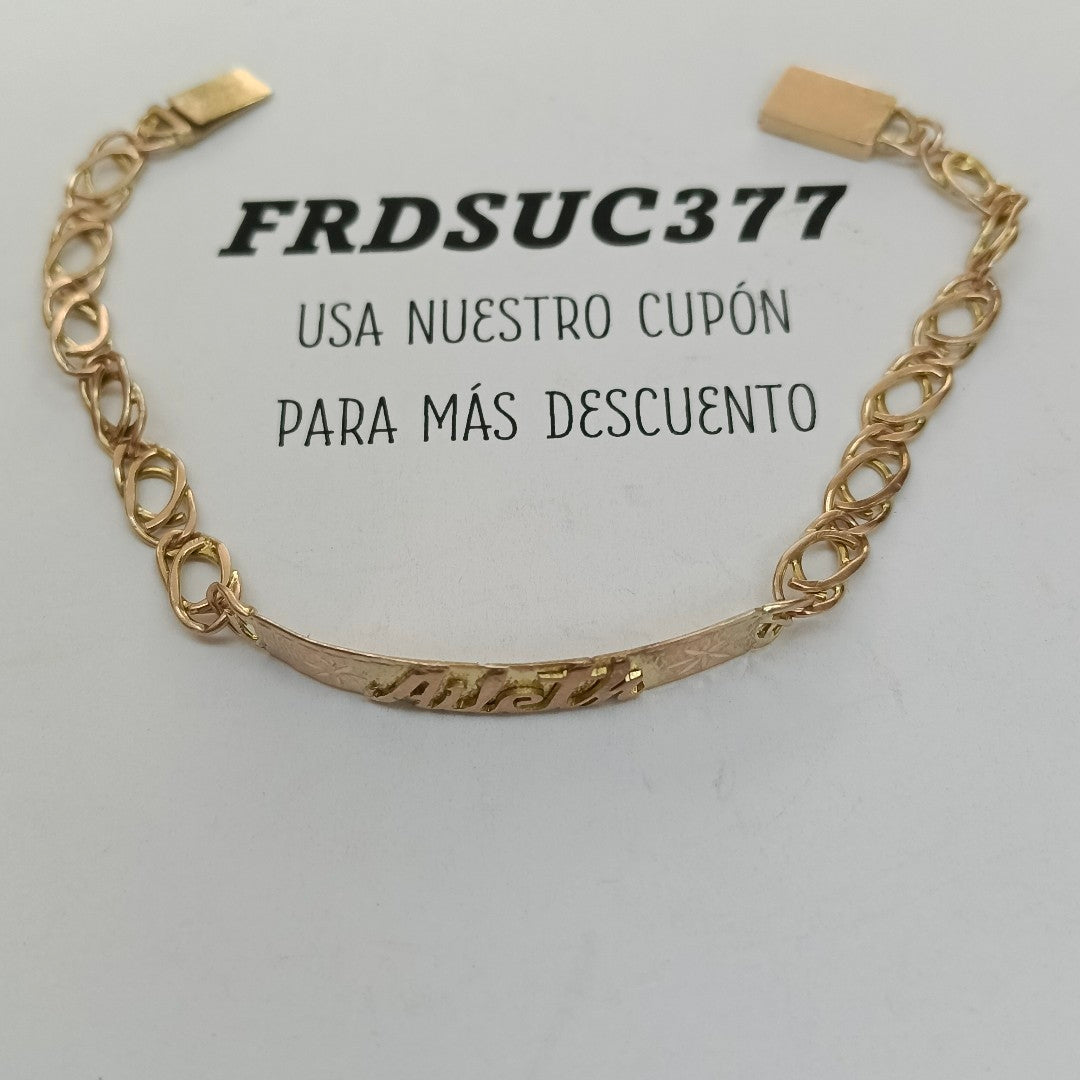 ESCLAVA ORO 10 K 5.1 GRMS (SEMINUEVO)