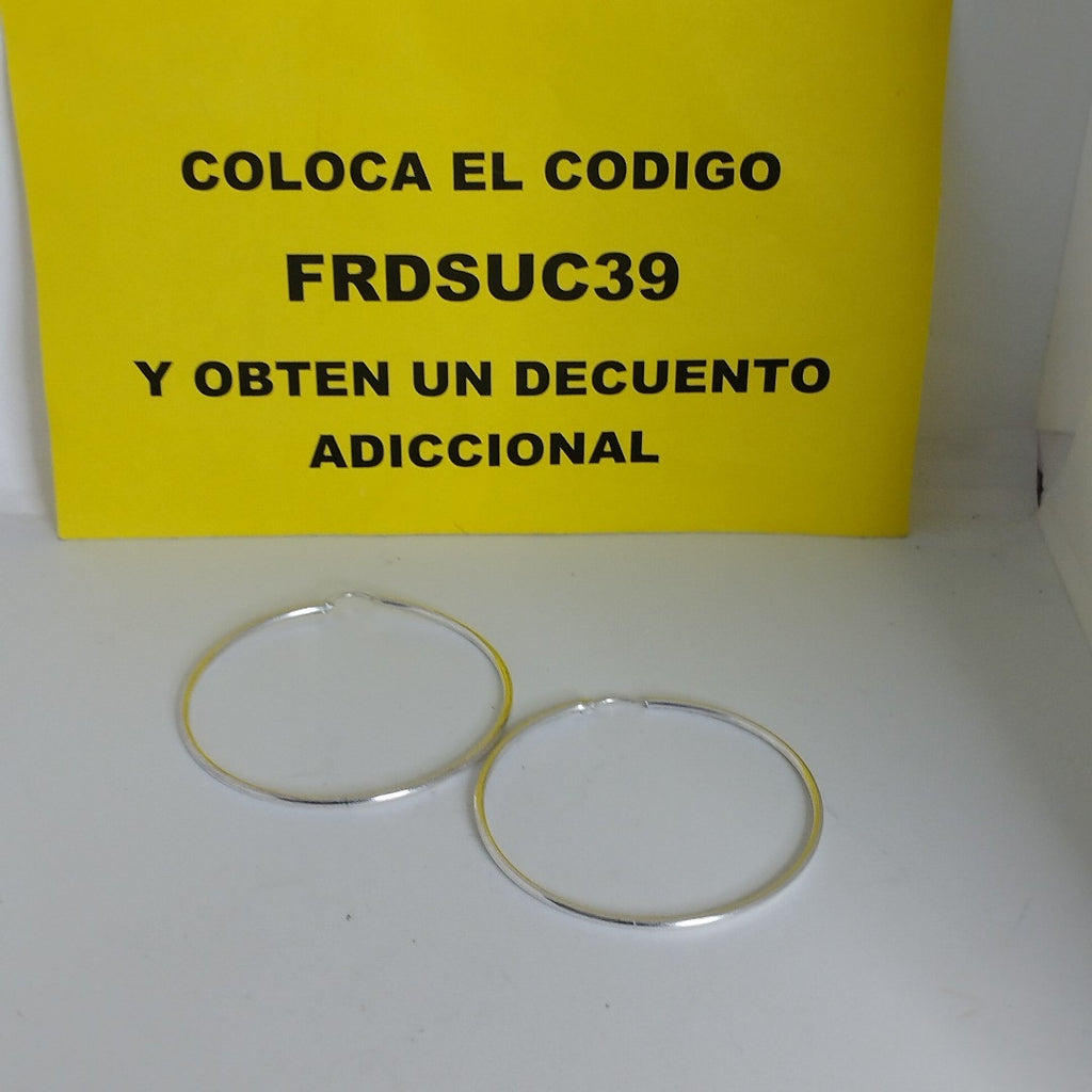 ARRACADAS PAR PLATA 4,90 GRMS (SEMINUEVO)