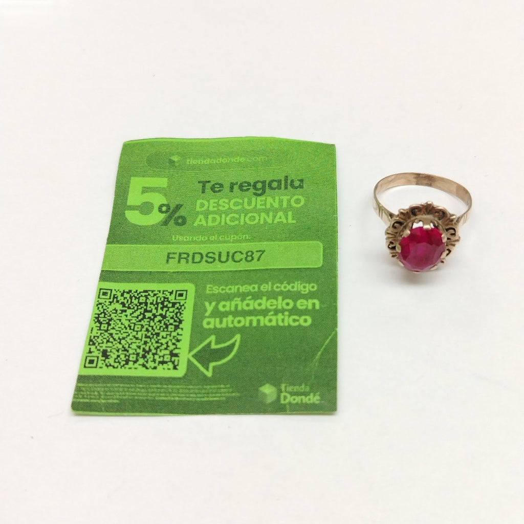 ANILLO ORO 8 K 2.8 GRMS (SEMINUEVO)