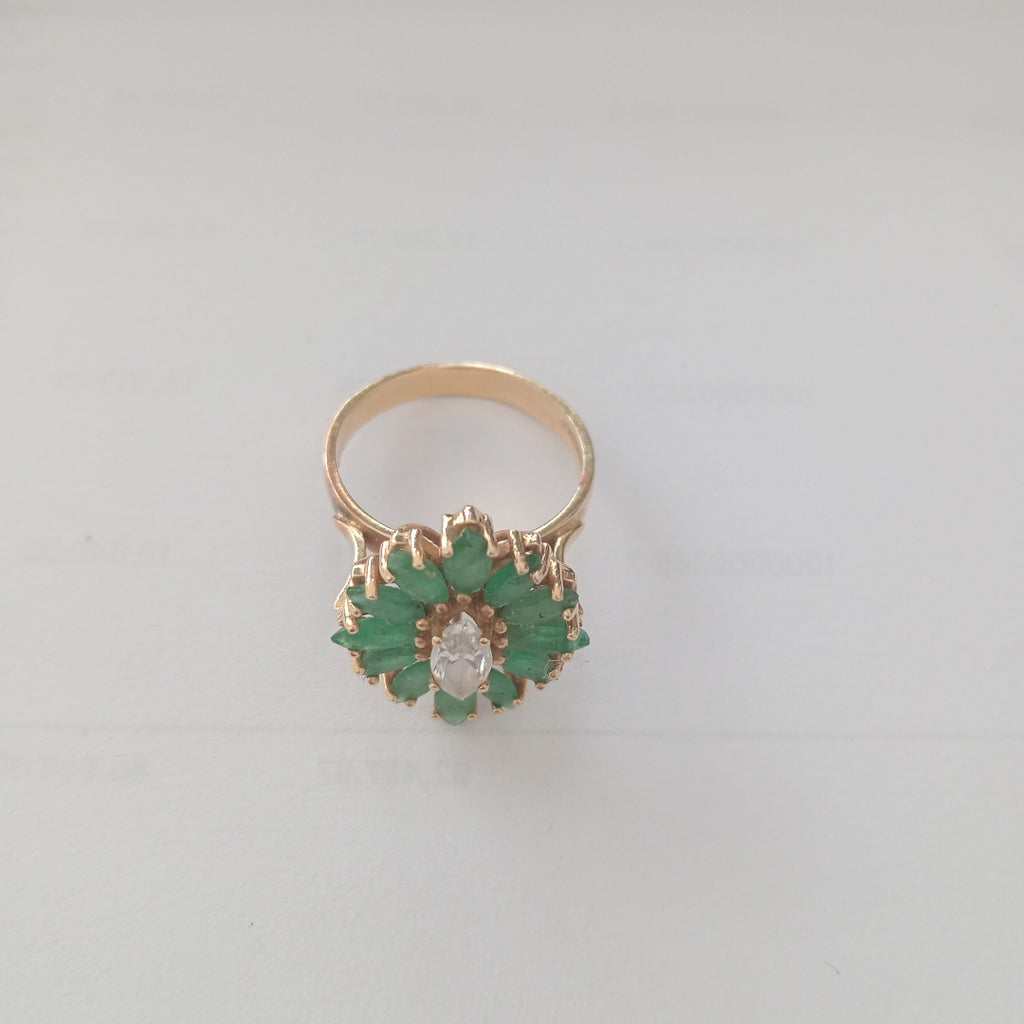 ANILLO ORO 14 K 5,60 GRMS (SEMINUEVO)