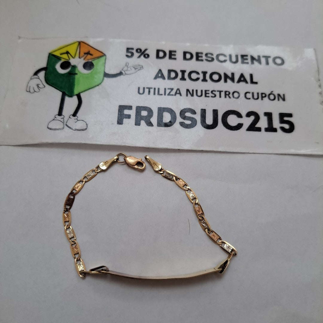 ESCLAVA ORO 10 K 2.9 GRMS (SEMINUEVO)