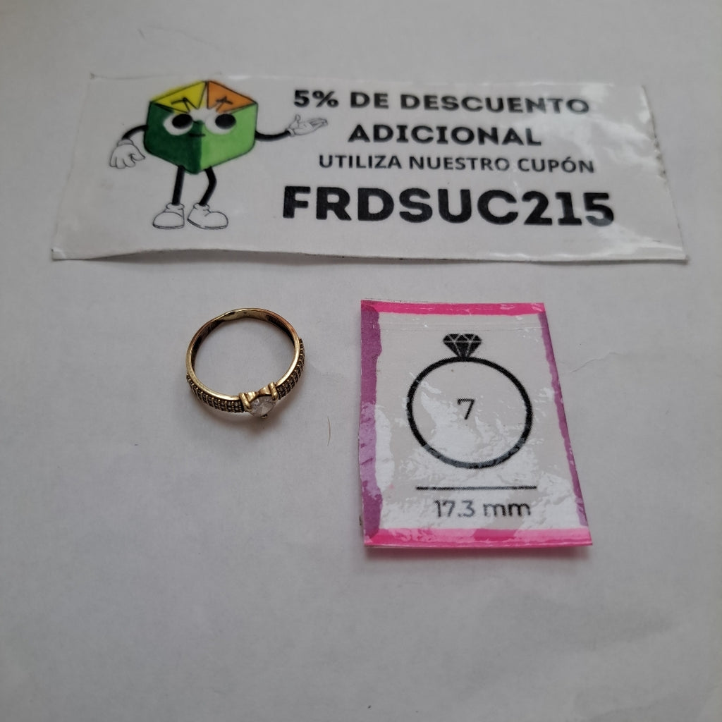 ANILLITO ORO 10 K 1.9 GRMS (SEMINUEVO)