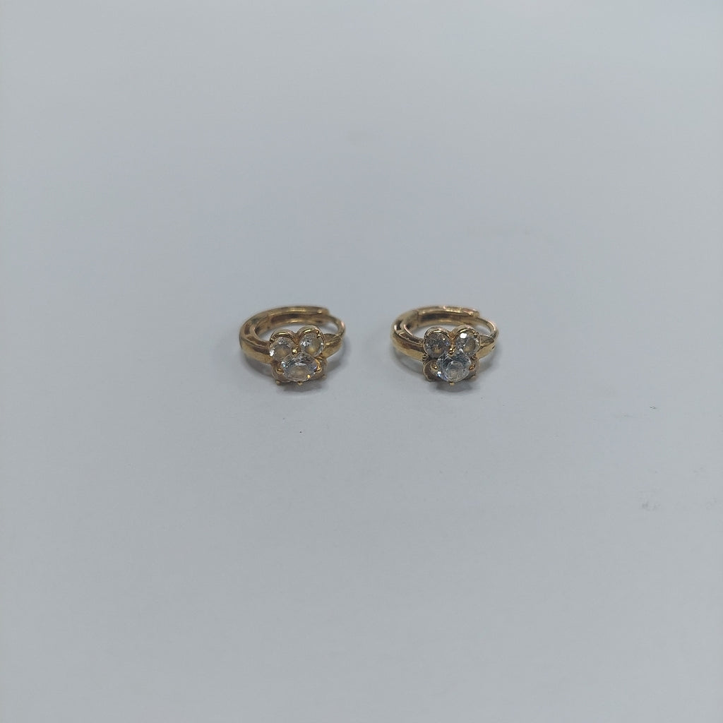ARRACADAS PAR ORO 14 K 2,00 GRMS (SEMINUEVO)