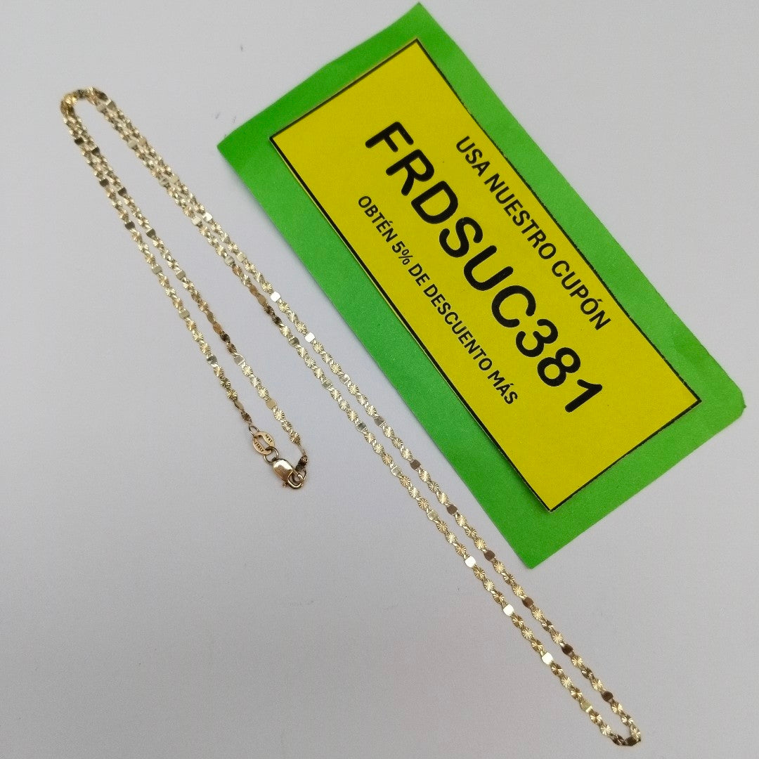 CADENA ORO 10 K 1,80 GRMS (SEMINUEVO)