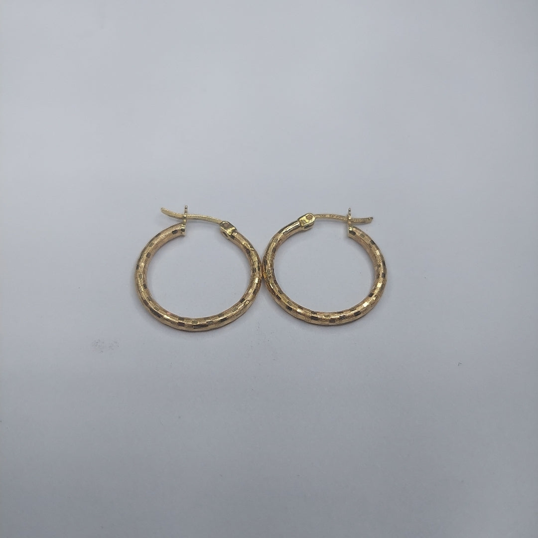 ARRACADAS PAR ORO 14 K 2,00 GRMS (SEMINUEVO)