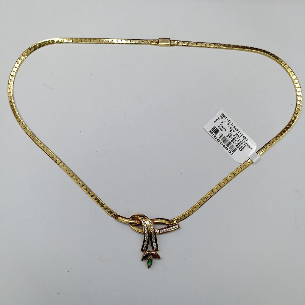 GARGANTILLA ORO 14 K 15.6 GRMS (SEMINUEVO)