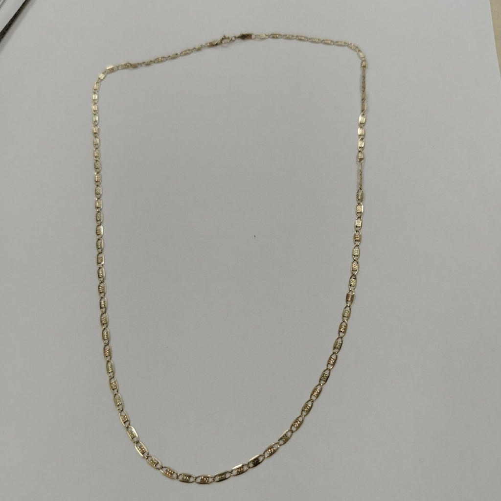 CADENA ORO, ORO COMBINADO 10 K 3.7 GRMS (SEMINUEVO)