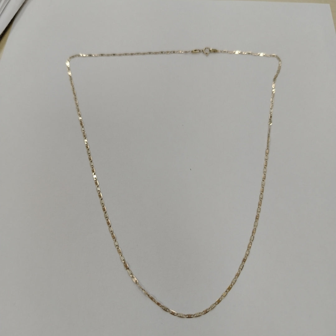 CADENA ORO, ORO COMBINADO 10 K 2 GRMS (SEMINUEVO)