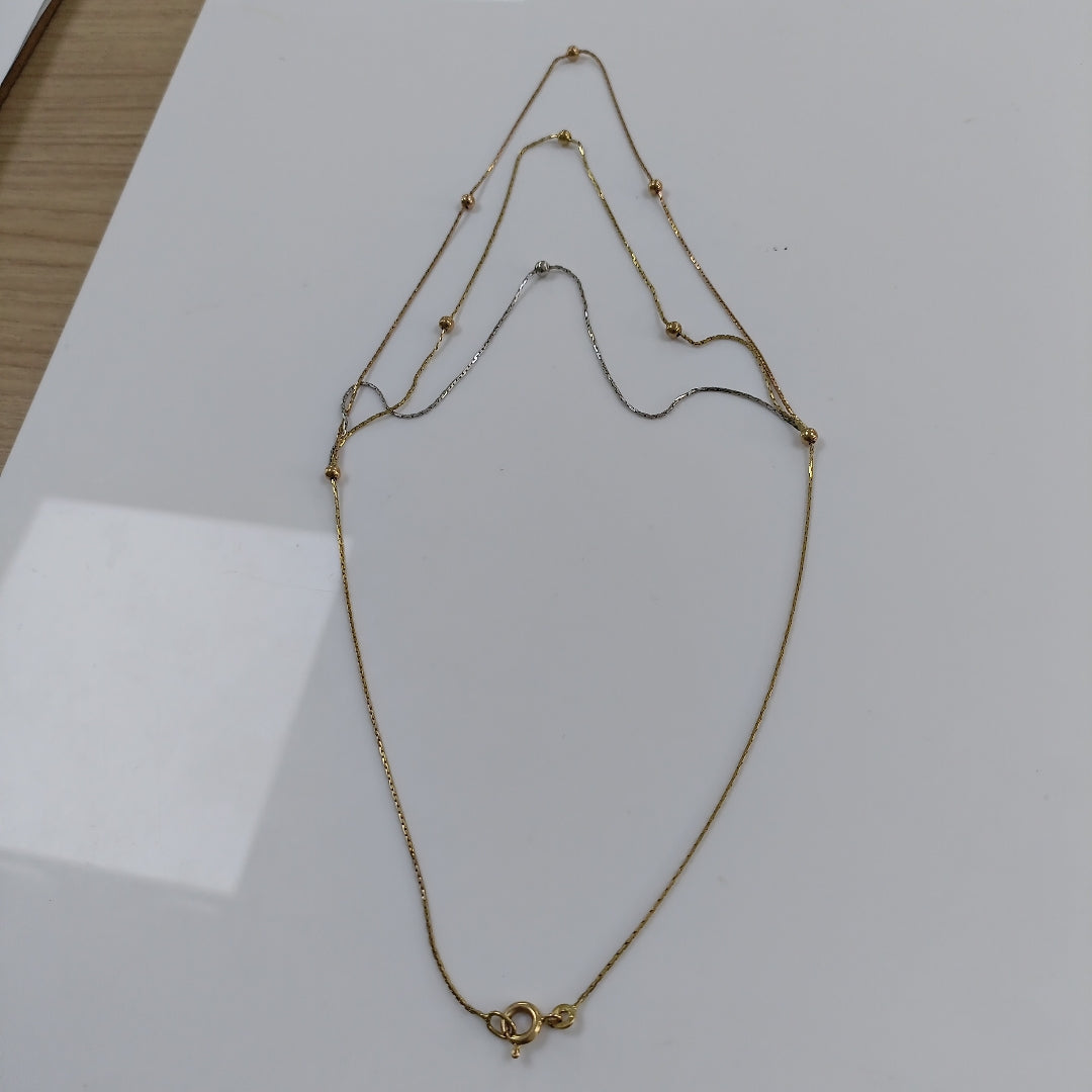 GARGANTILLA ORO 14 K 4,50 GRMS (SEMINUEVO)