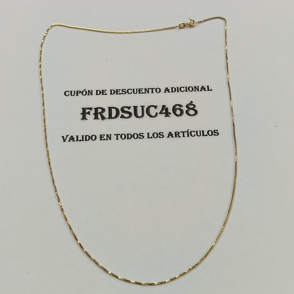 CADENA ORO 10 K 2.3 GRMS (SEMINUEVO)