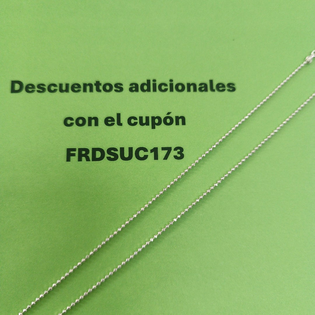 CADENA PLATA 2.7 GRMS (SEMINUEVO)