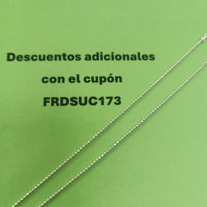 CADENA PLATA 2.7 GRMS (SEMINUEVO)