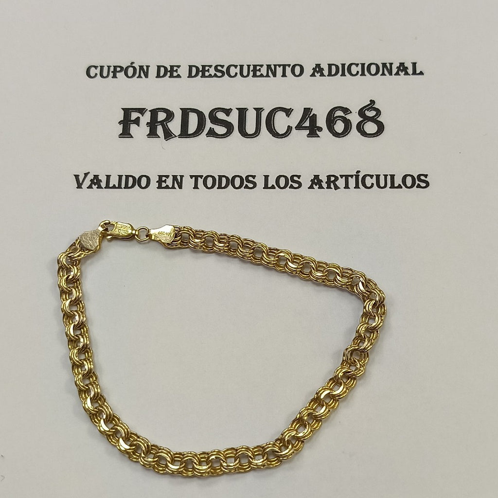 PULSERA ORO 10 K 3.6 GRMS (SEMINUEVO)