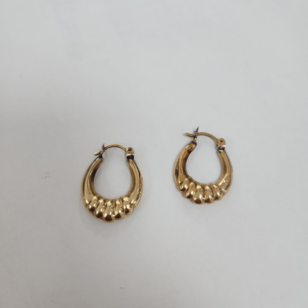 ARRACADAS PAR ORO 10 K 1.8 GRMS (SEMINUEVO)