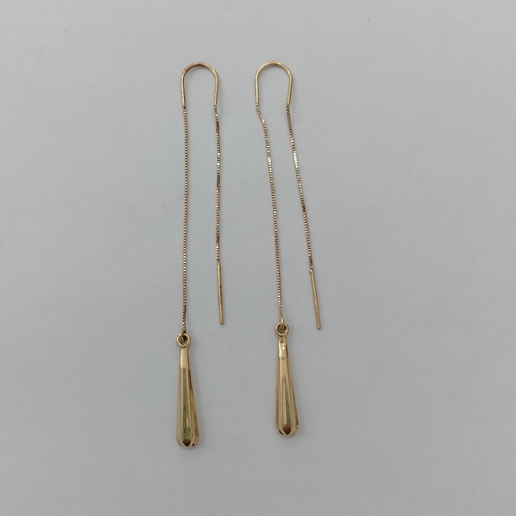 ARETES PAR ORO 14 K 1.6 GRMS (SEMINUEVO)