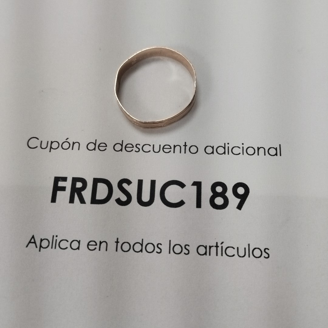 ARGOLLA ORO 8 K 1.2 GRMS (SEMINUEVO)
