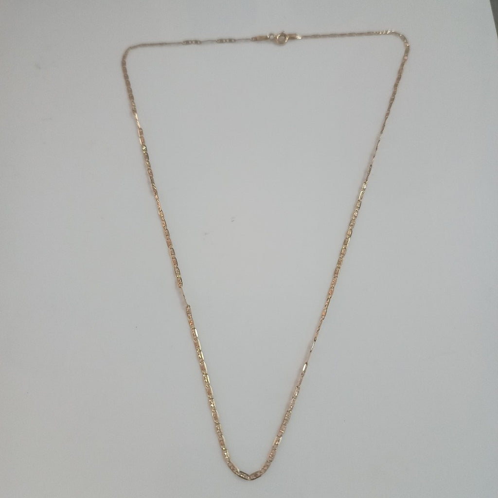 CADENA ORO COMBINADO 10 K 2.2 GRMS (SEMINUEVO)