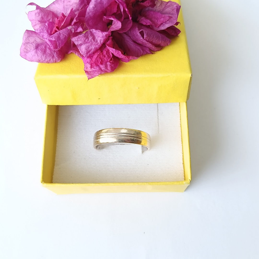 ARGOLLA ORO BLANCO 14 K 5,10 GRMS (SEMINUEVO)
