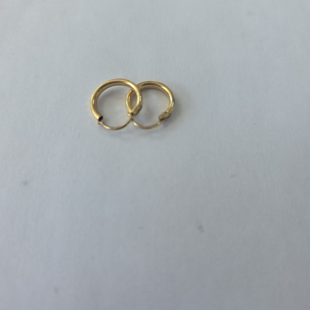 ARRACADAS PAR ORO 10 K 0.7 GRMS (SEMINUEVO)