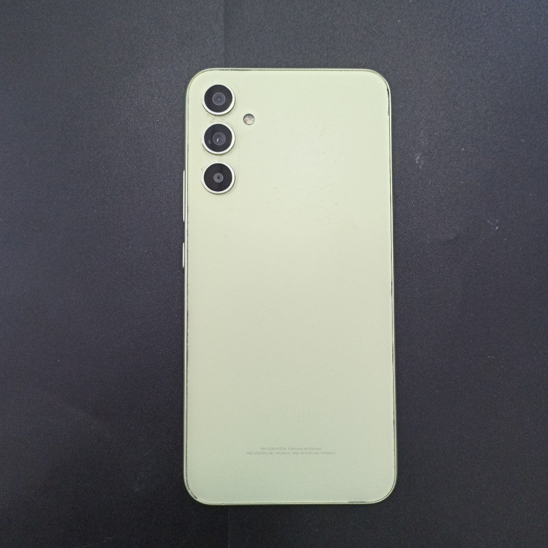 CELULAR SAMSUNG A34 5G SM-A346E/DSN (2024) 128 GB 6 GB RAM (SEMINUEVO)