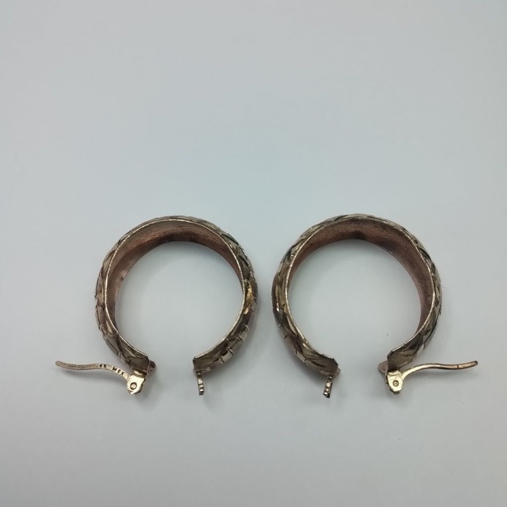 ARRACADAS PAR ORO 14 K 4.6 GRMS (SEMINUEVO)