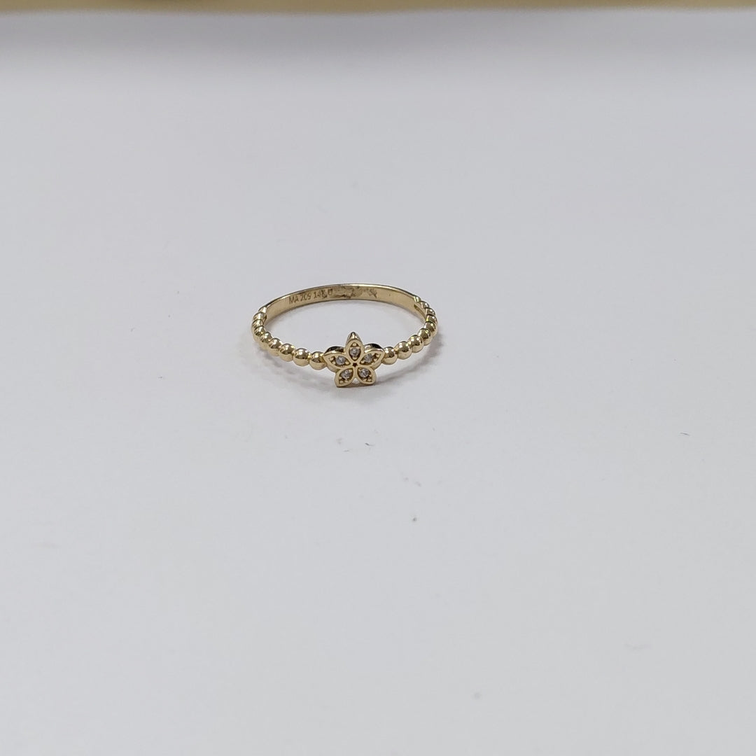 ANILLITO ORO 14 K 1.6 GRMS (SEMINUEVO)