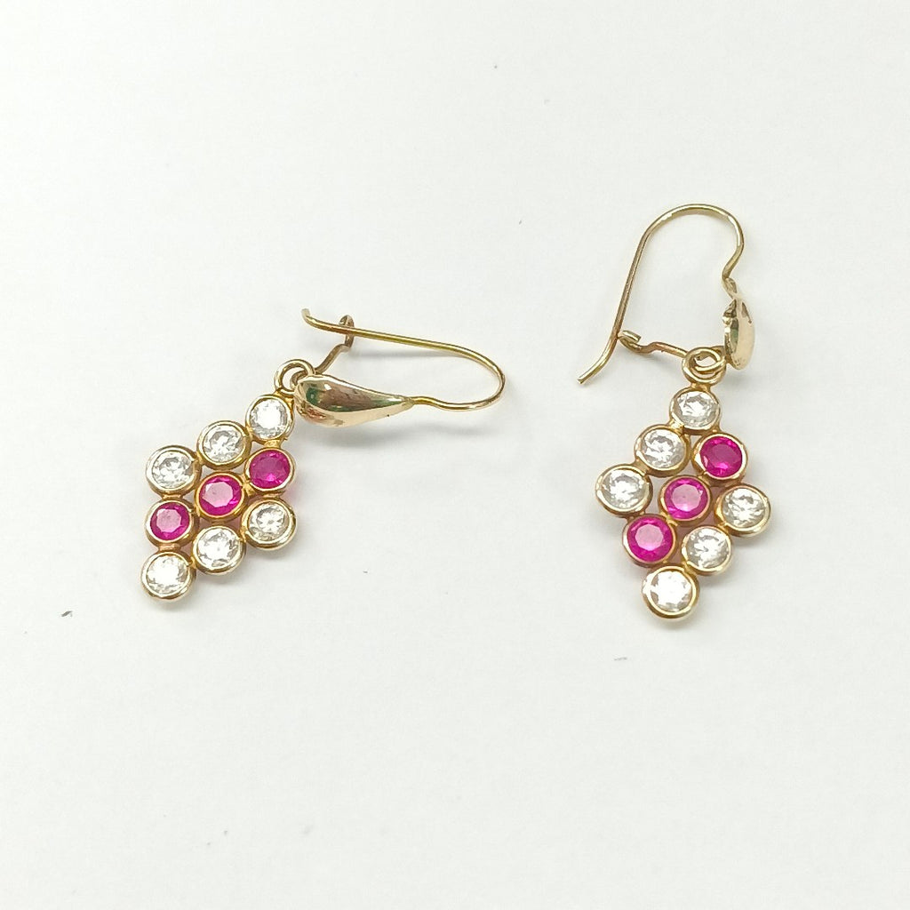 ARETES PAR ORO 14 K 1.7 GRMS (SEMINUEVO)