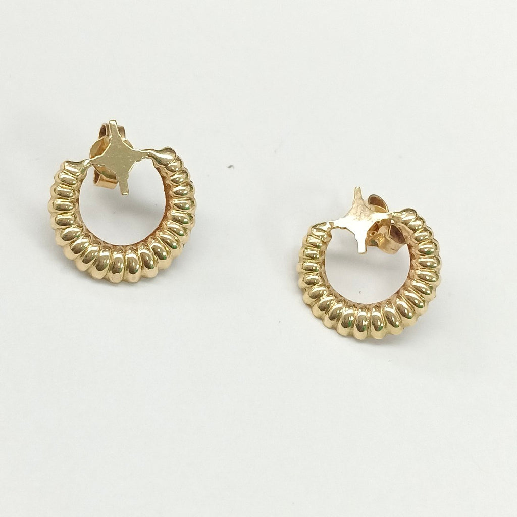 ARETES PAR ORO 14 K 1.3 GRMS (SEMINUEVO)