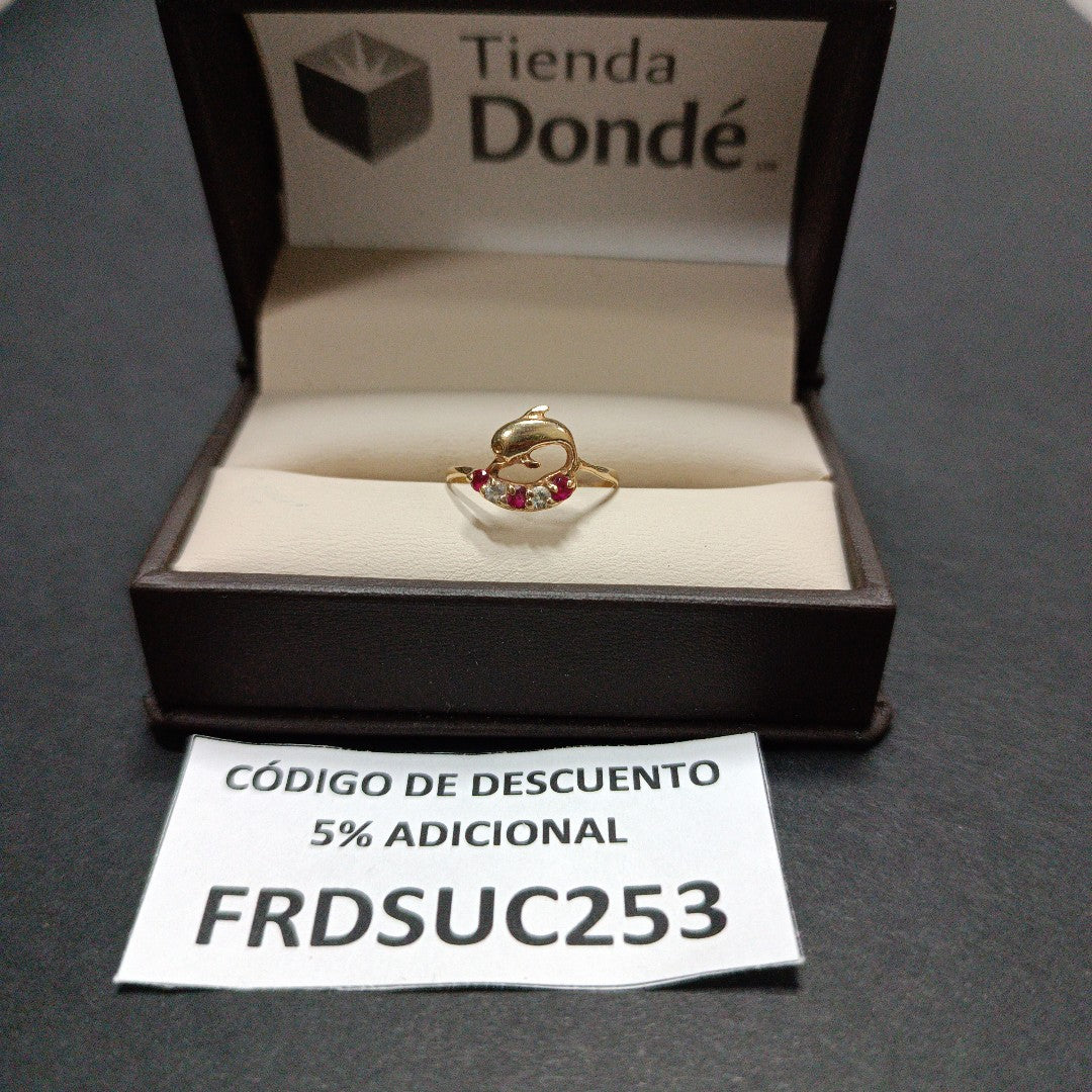 ANILLITO ORO 14 K 1.3 GRMS (SEMINUEVO)