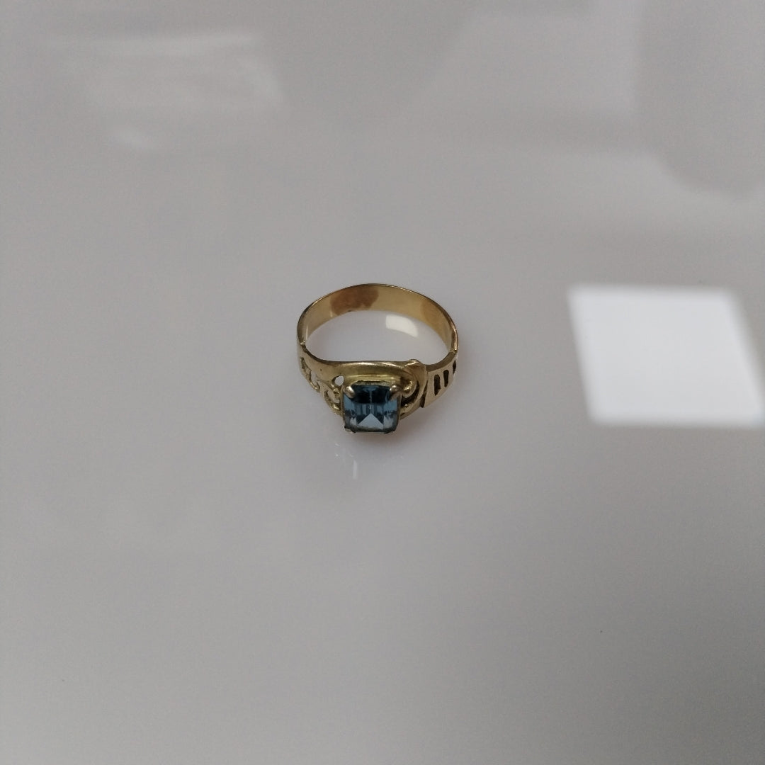 ANILLO ORO 10 K 3,10 GRMS (SEMINUEVO)