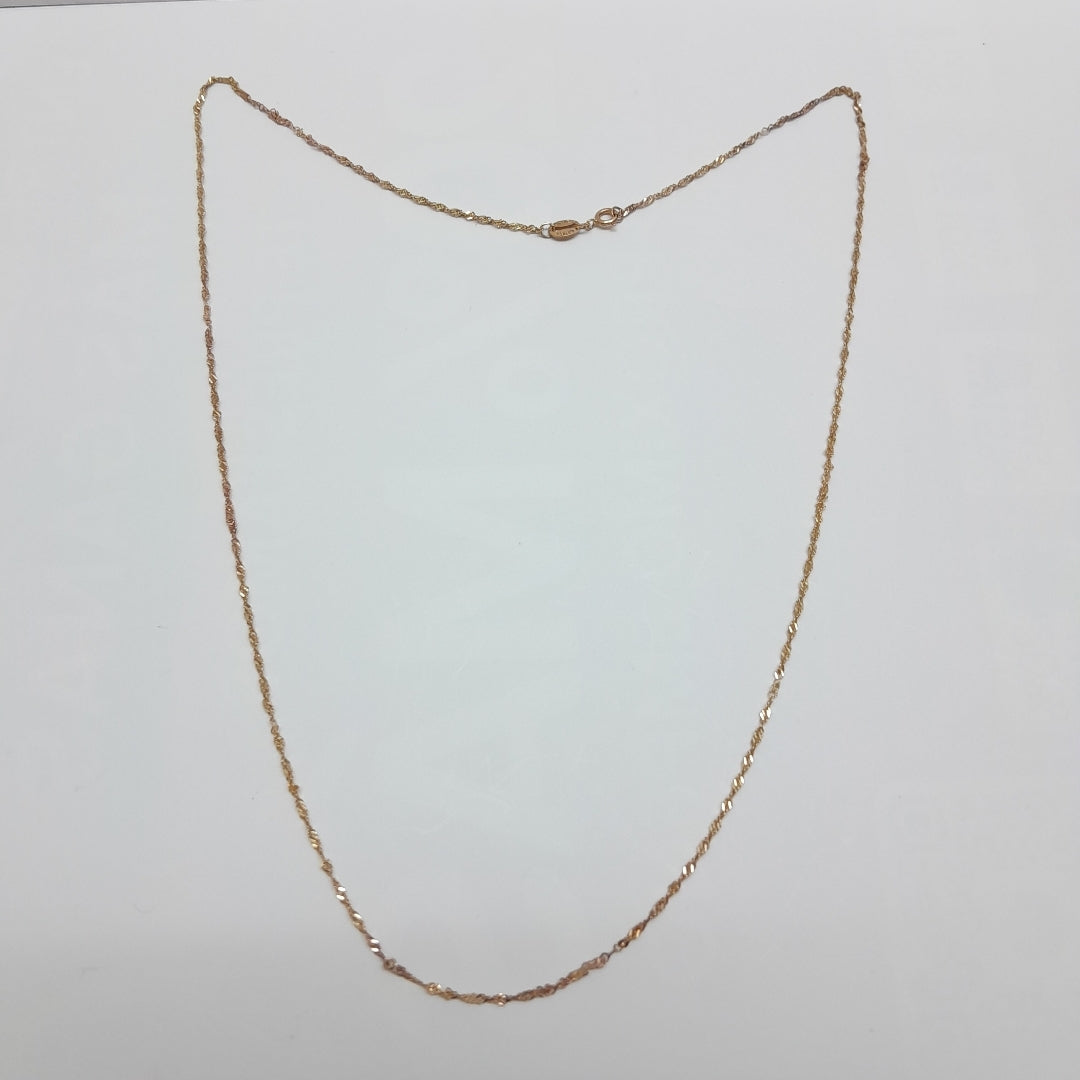 CADENA ORO 10 K 1,10 GRMS (SEMINUEVO)