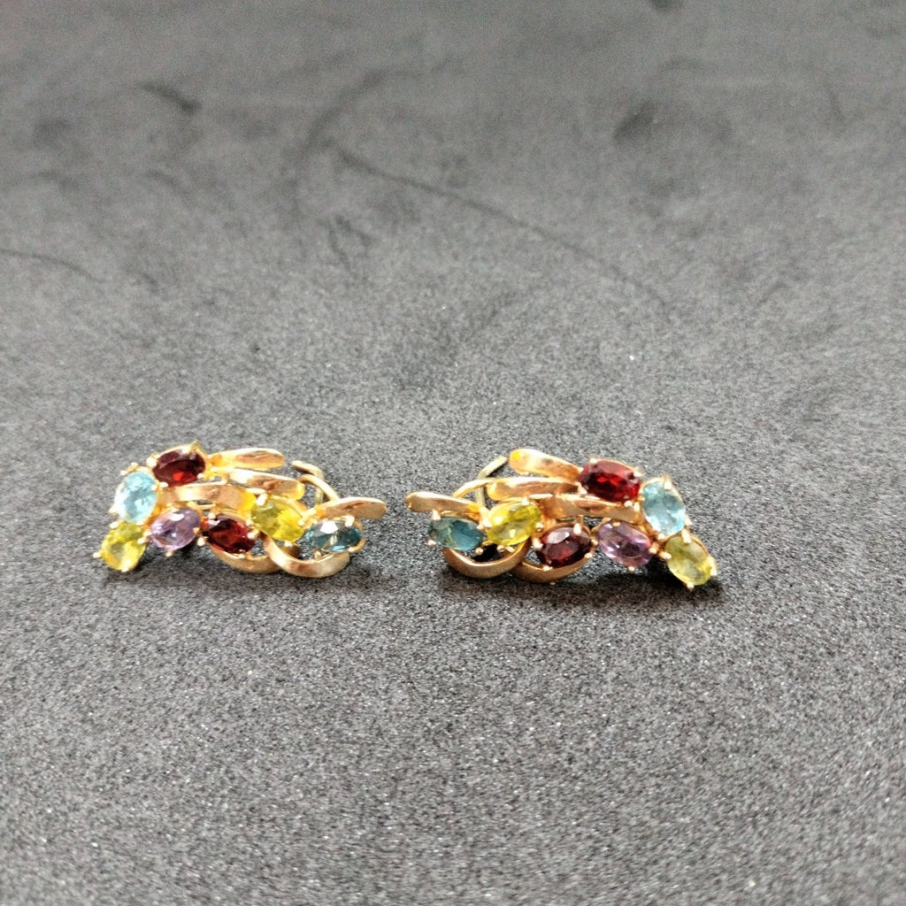 ARETES PAR ORO 14 K 8.6 GRMS (SEMINUEVO)