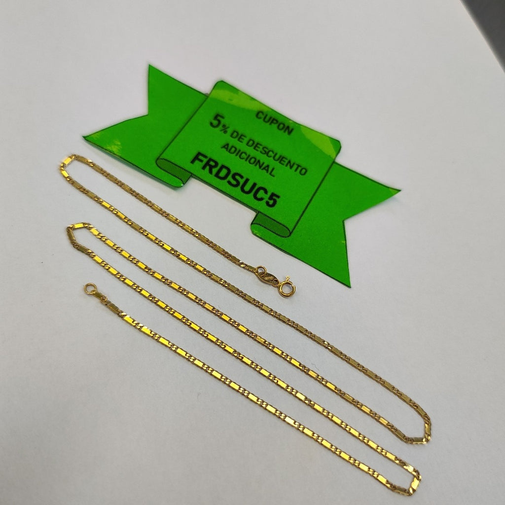CADENA ORO 14 K 3,80 GRMS (SEMINUEVO)