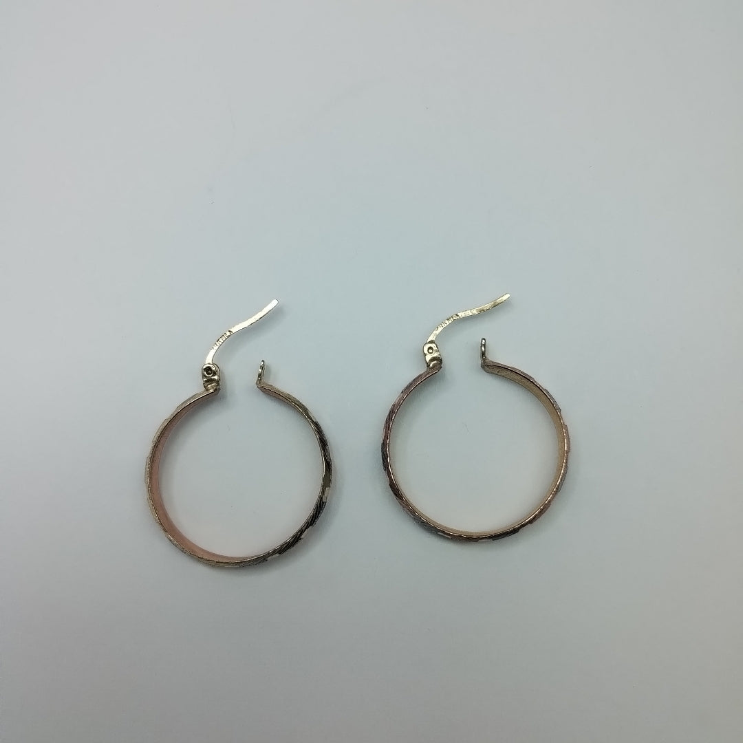 ARRACADAS PAR ORO 14 K 2.5 GRMS (SEMINUEVO)