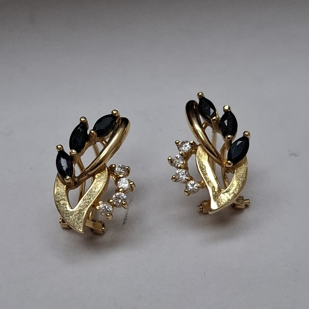 ARETES PAR ORO 14 K 5.4 GRMS (SEMINUEVO)