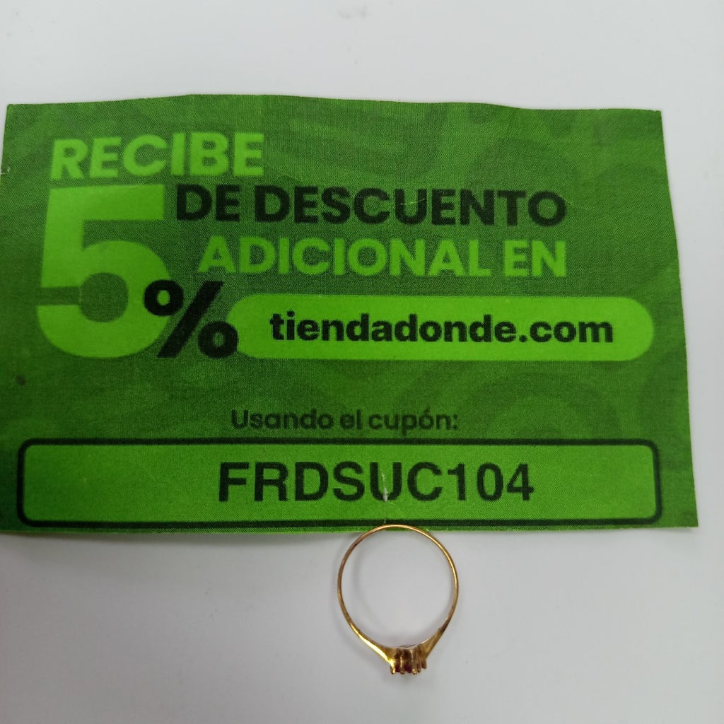 ANILLITO ORO 10 K 0.9 GRMS (SEMINUEVO)