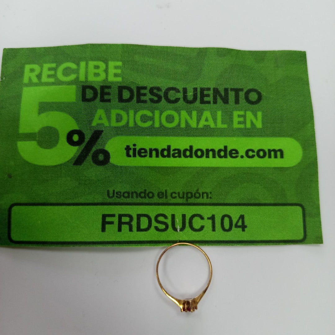 ANILLITO ORO 10 K 0.9 GRMS (SEMINUEVO)