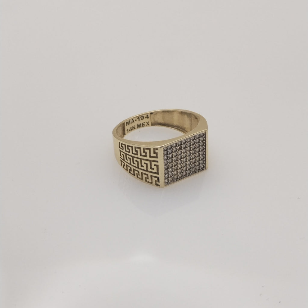 ANILLO ORO 14 K 4 GRMS (SEMINUEVO)
