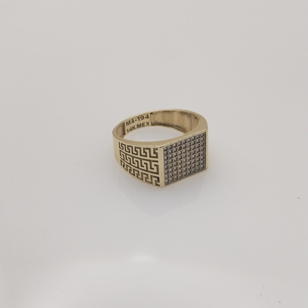 ANILLO ORO 14 K 4 GRMS (SEMINUEVO)