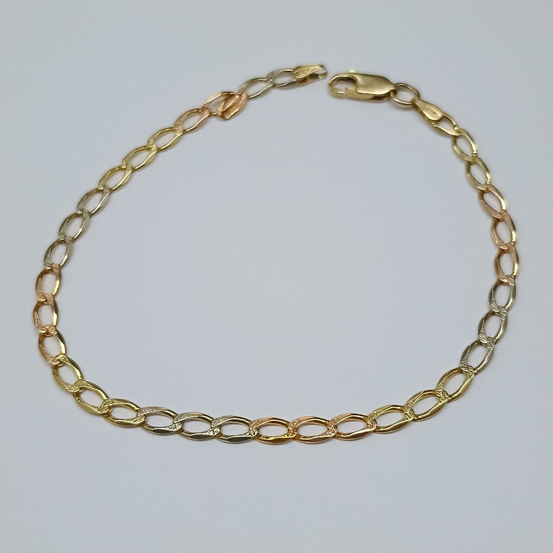 PULSERA ORO 14 K 4.3 GRMS (SEMINUEVO)