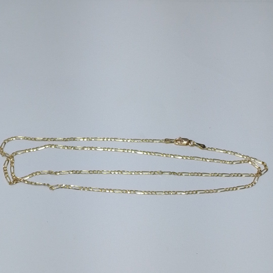 CADENAS 3X1 ORO 14K 55 CM 3.7 GR (NUEVO)