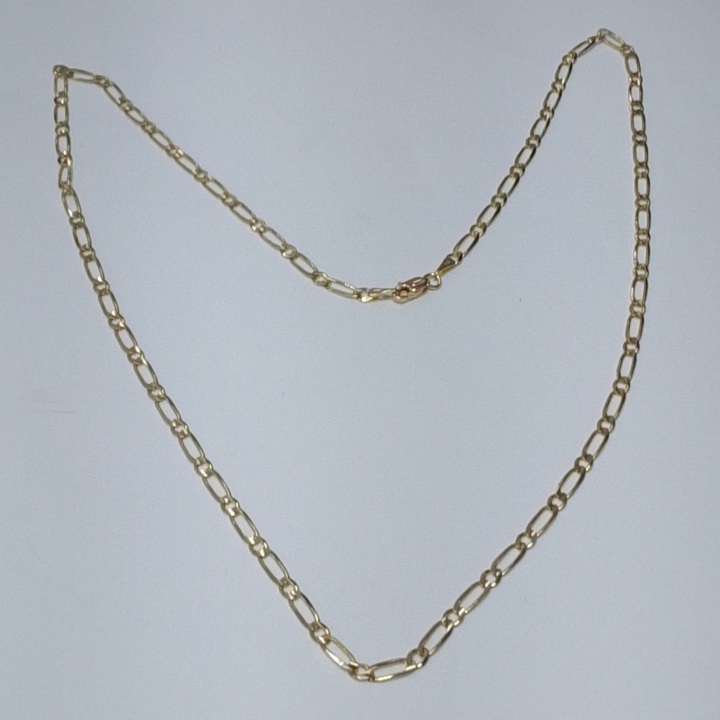 CADENAS 1X1 ORO 14K 55 CM 7.4 GR (NUEVO)