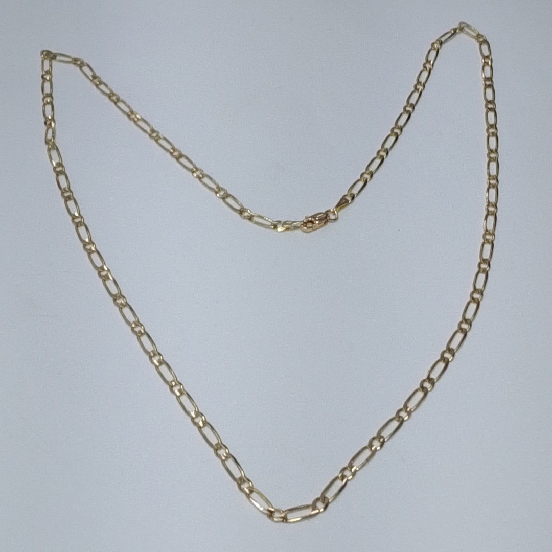 CADENAS 1X1 ORO 14K 55 CM 7.4 GR (NUEVO)