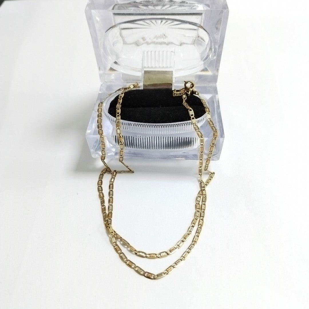 CADENA ORO 10 K 4,10 GRMS (SEMINUEVO)