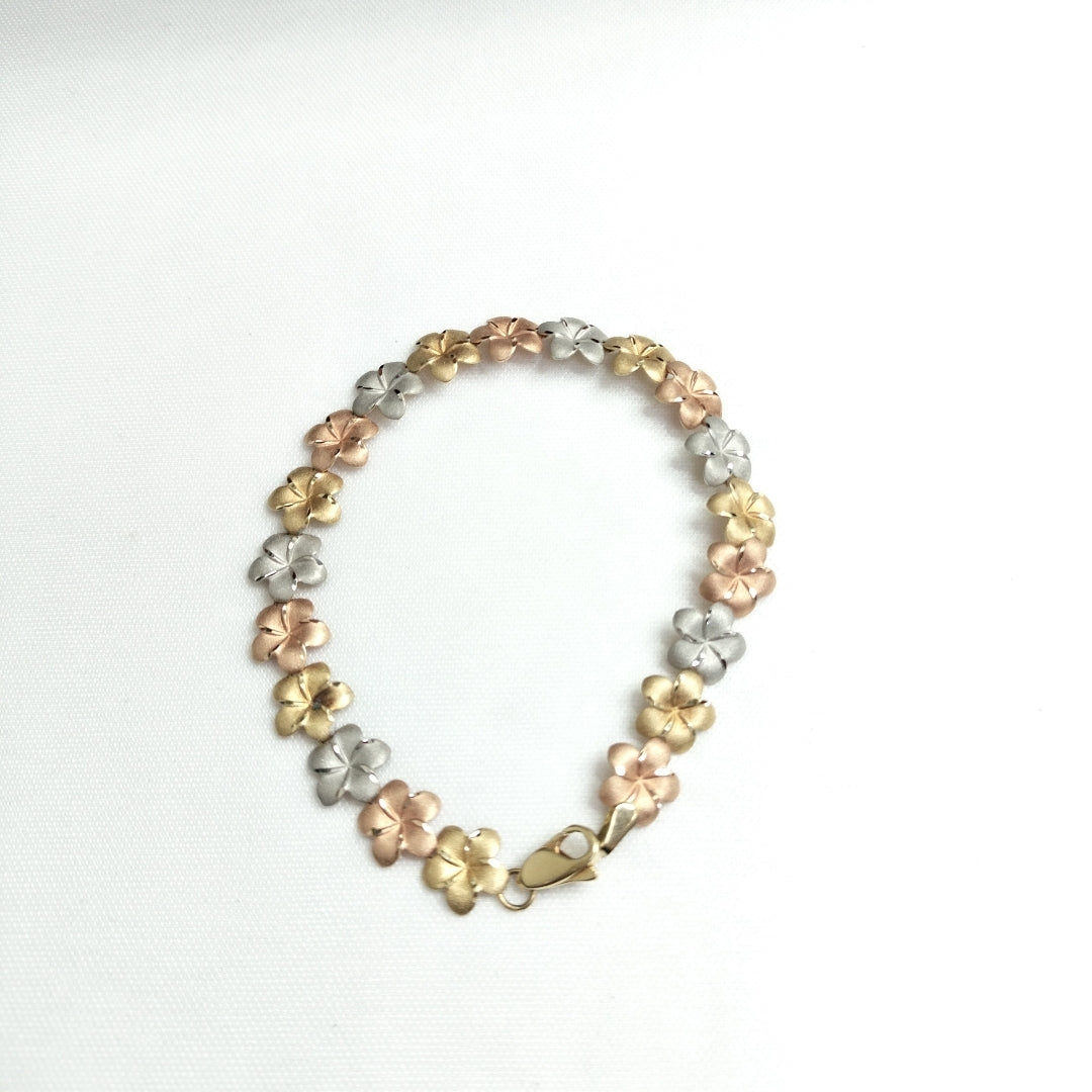 PULSERA ORO, ORO COMBINADO 10 K 4.7 GRMS (SEMINUEVO)